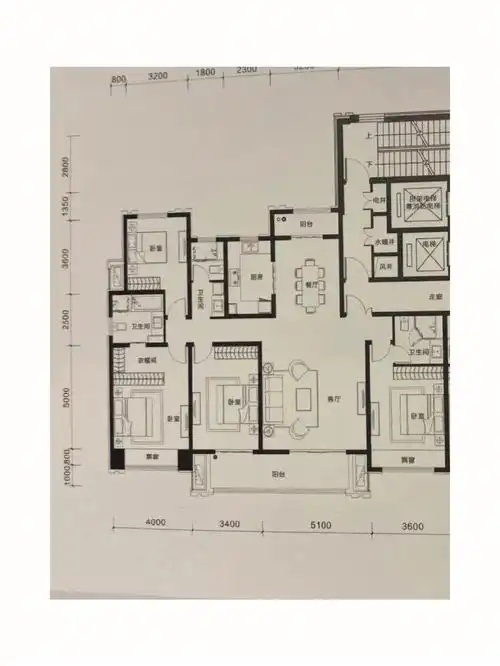 200平的户型怎么样