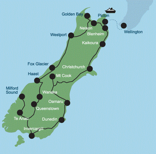 最美旅行目的地:新西兰南岛