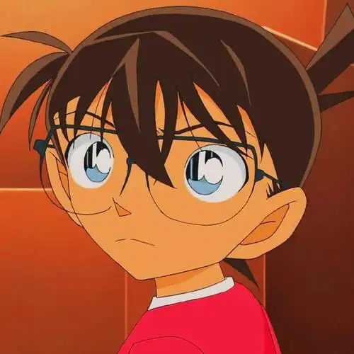 柯南 | 自截头像 看这眼神,估计又碰到让人无语的事情了