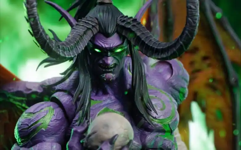 【新品预定 hero toys 恶魔猎手 精灵尤迪安 伊利丹 蛋总