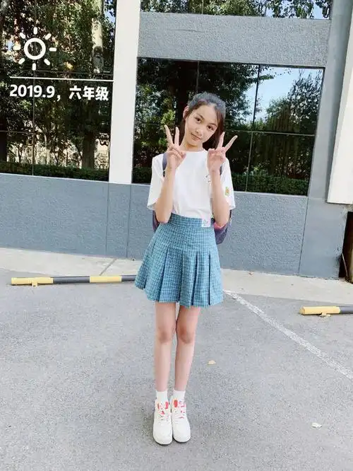 神雕侠侣的童年小龙女新剧搭档梅婷11岁身高超165cm