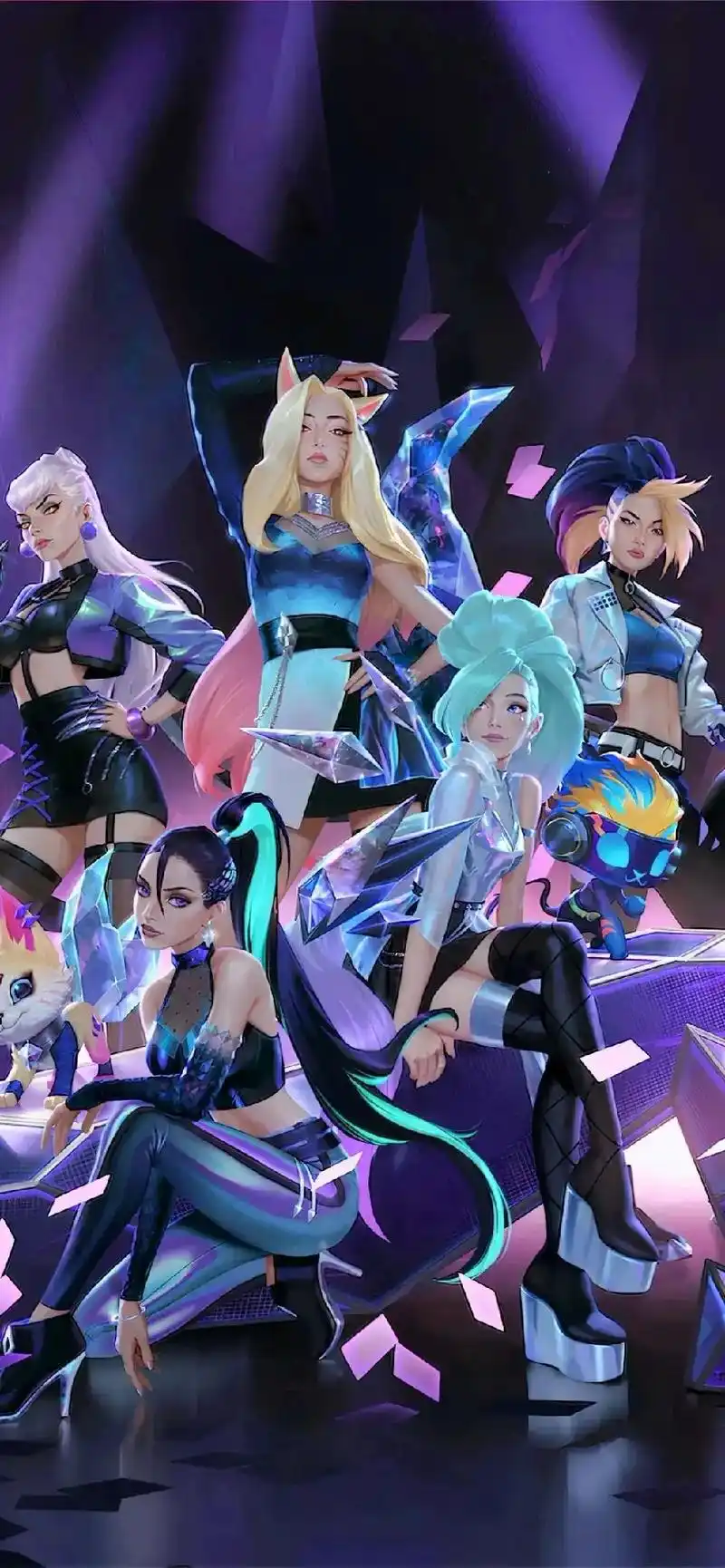 #lol女团壁纸 yyds - 抖音