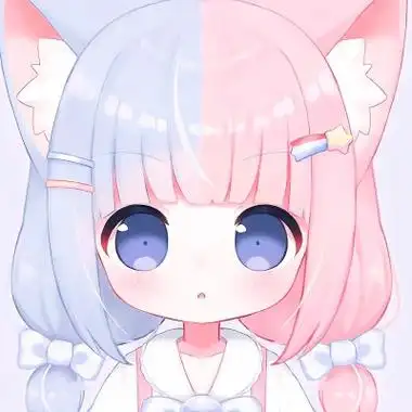 可爱动漫头像女呆萌54张_女生微信头像_头像屋