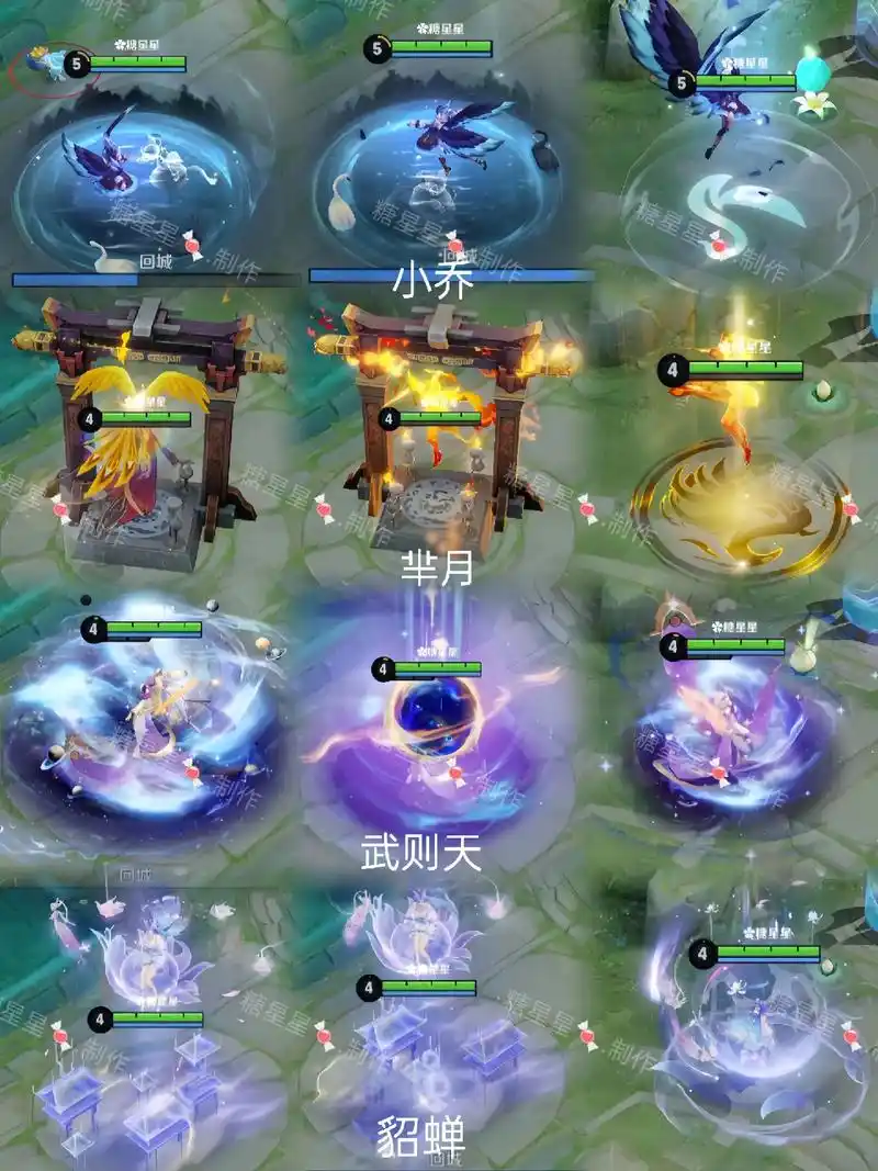 王者荣耀典藏皮肤回城特效对比.15款典藏皮肤回城你觉得哪个最 - 抖音