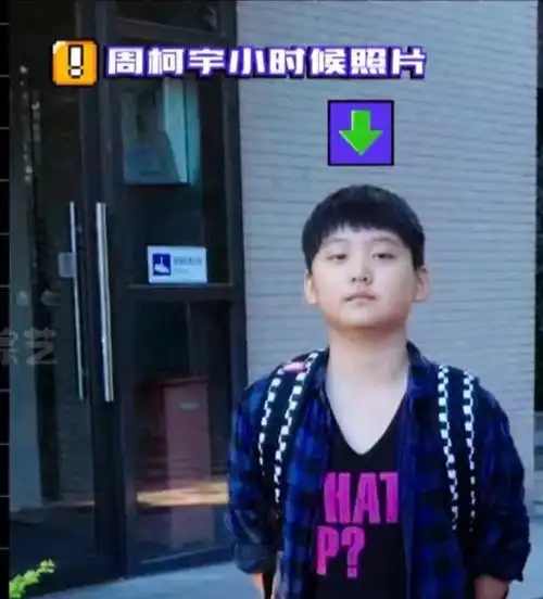 周柯宇童年照公开