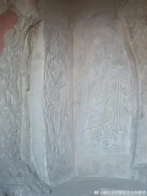 天龙山第2,3窟东魏造像,真的是,精彩:三壁三佛,典型的褒衣博带秀骨清