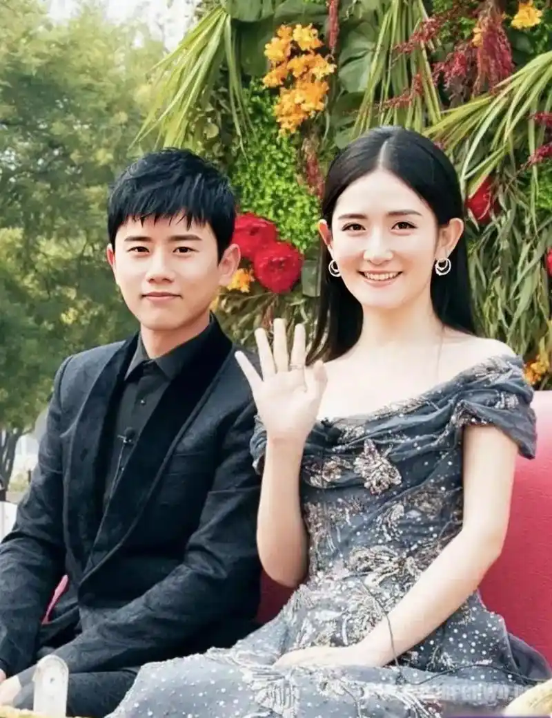 张杰谢娜照片,真是郎才女貌!