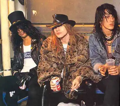 图文:"枪炮与玫瑰"乐队精彩图片(163)