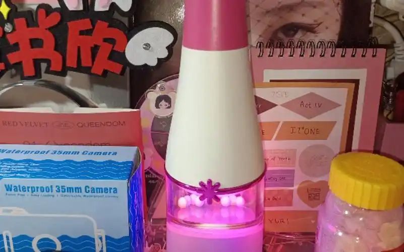 终于收到圆皮棒了aaaaaaaa‖izone张元英应援棒皮肤