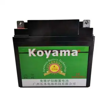 燃油三轮摩托车电瓶蓄电池12v32ah宗申力帆隆鑫三轮车6mfq32