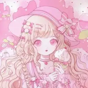 粉色系仙女头像