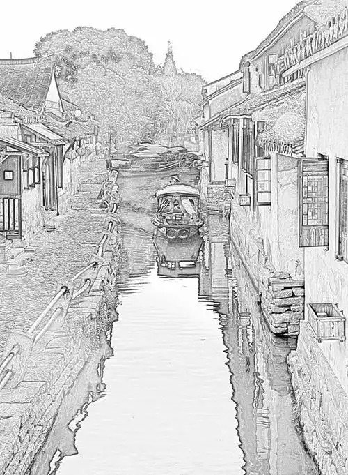 素描古镇忆江南