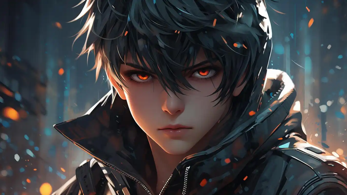 动漫男生帅气冷酷壁纸90超酷超拽!