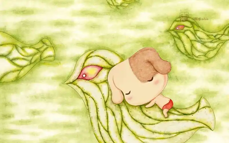 电脑壁纸 动漫卡通 卡通明星 萌萌的卡通阿哆