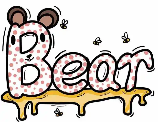 动物的英文字体设计