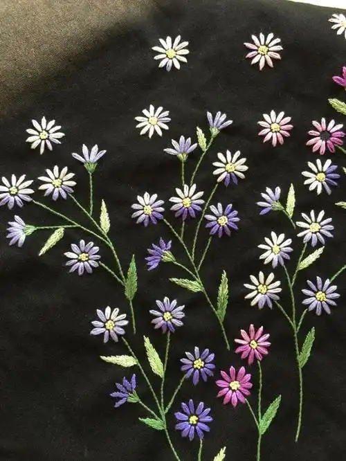 毛衣绣花图案大全