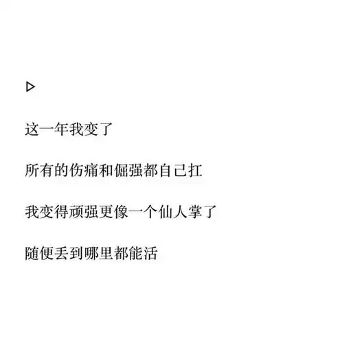这一年我变了许多