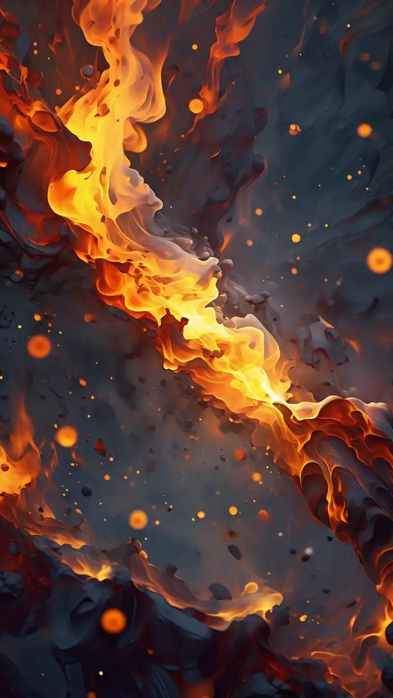 97超燃火焰壁纸大放送95 亲们,想要手机壁纸更酷炫吗?