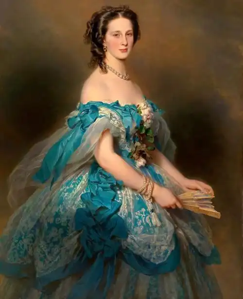 油画19世纪欧洲皇室肖像