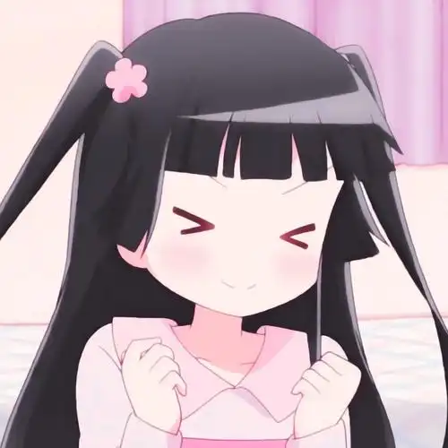 粉粉嫩嫩的女生动漫头像:看到你 就好像一包跳跳糖洒在了我的心里