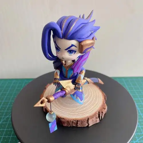 英雄联盟金铲铲亚索手办