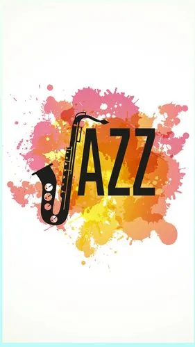 水彩爵士背景免抠素材免费下载_觅元素51yuansu.com