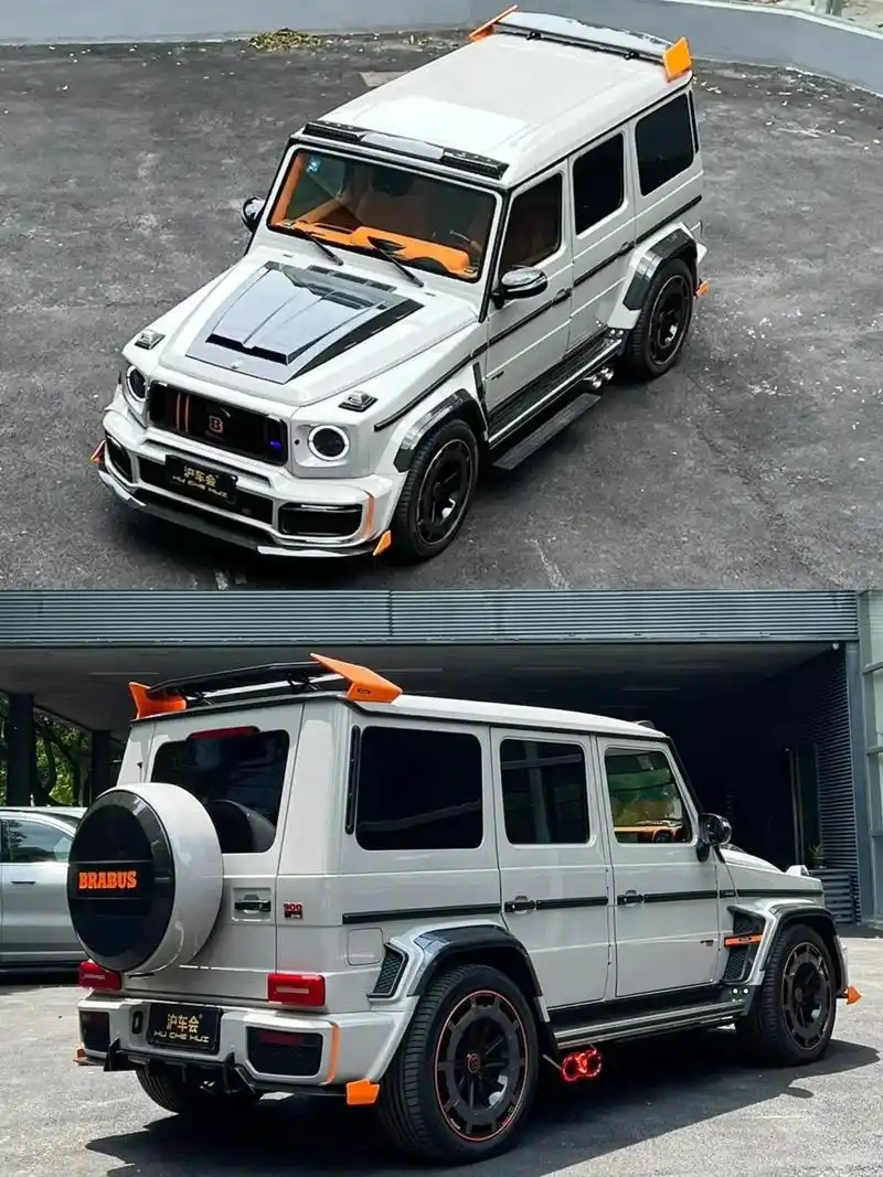 奔驰大g改装案例.奔驰g63升级巴博斯火箭版g900包围套件 - 抖音