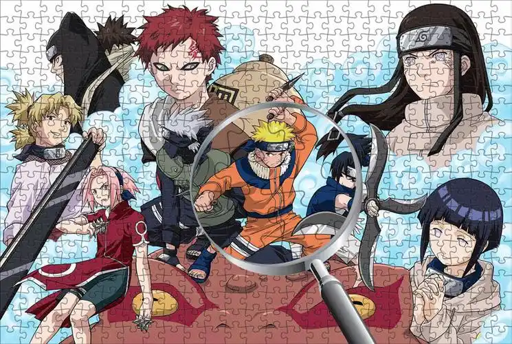 火影忍者024 500片木质拼图【图片 价格 品牌 报价】-京东