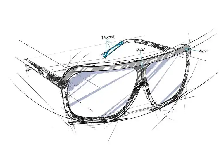 金唱片眼镜礼品设计