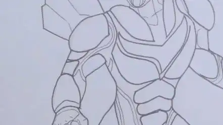 画一个诺亚奥特曼