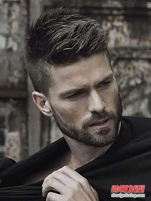 欧美潮男们性感的短发男人味十足的男士发型5