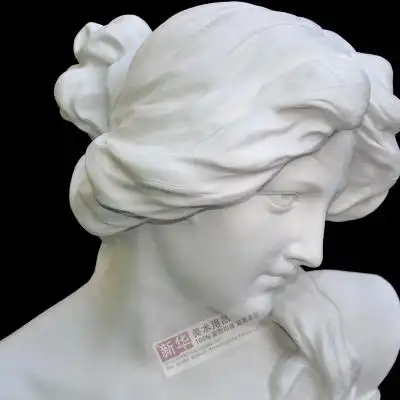 琴女 石膏像教具模具素描静物写生美术教材头像胸像厂家直销