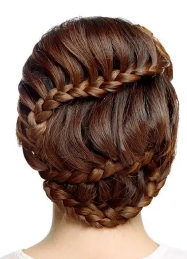 新娘盘发发型图片~喜洋洋各有道(8)