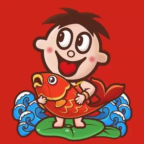 闺蜜情侣头像红红火火好运新年头像冲冲冲