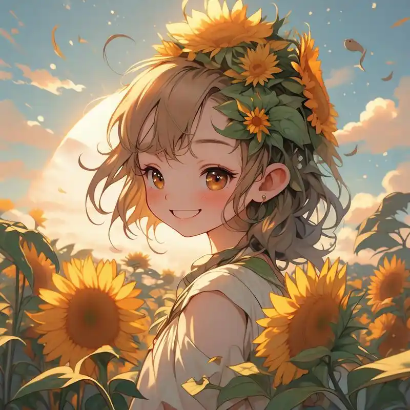 97唯美向日葵头像大放送97