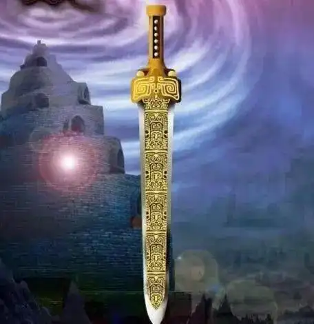 神剑指的是镇妖剑,又名照胆神剑,是天界第一战将飞蓬的佩剑.