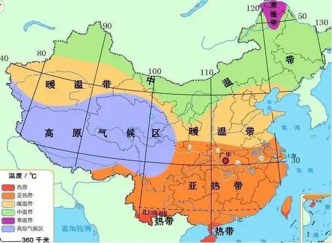 秦岭-淮河之暖温带与亚热带分界线