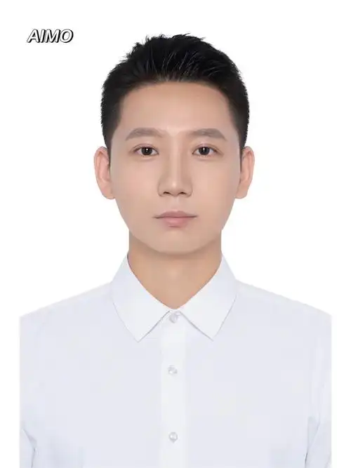 干干净净白衬衫永远没错儿百搭证件,自然还原真实帅#证件照  #男士