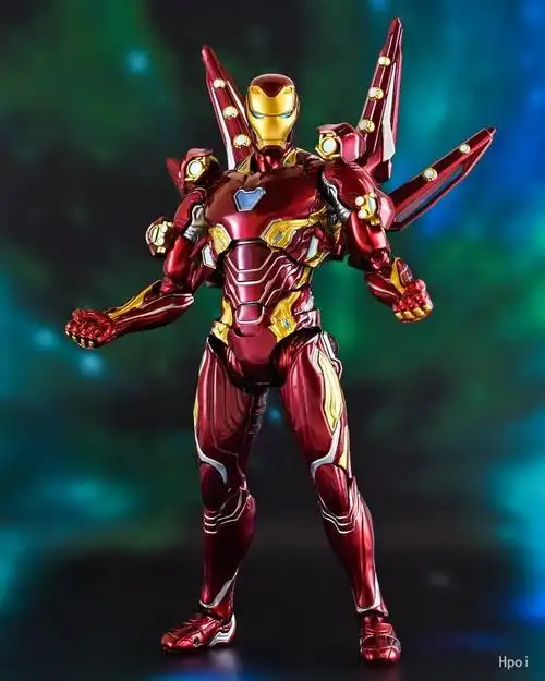 h.figuarts 复仇者联盟4:终局之战 钢铁侠mark 50&纳米武器套装