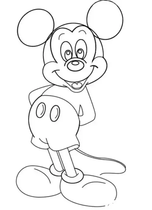 幼儿卡通简笔画图片大全可爱的叮当猫机器猫简笔画