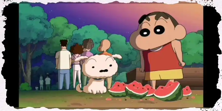 蜡笔小新和河童女孩