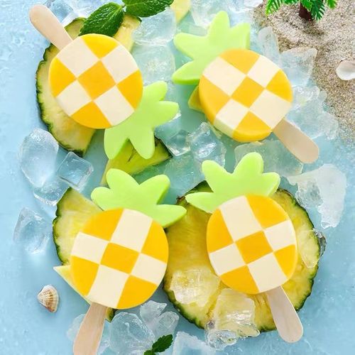 伊利工厂菠萝菠萝雪雪泥冰淇淋冰激凌水果果味雪糕冰淇淋