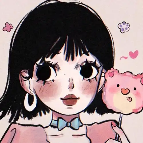 手绘女头/动漫女头