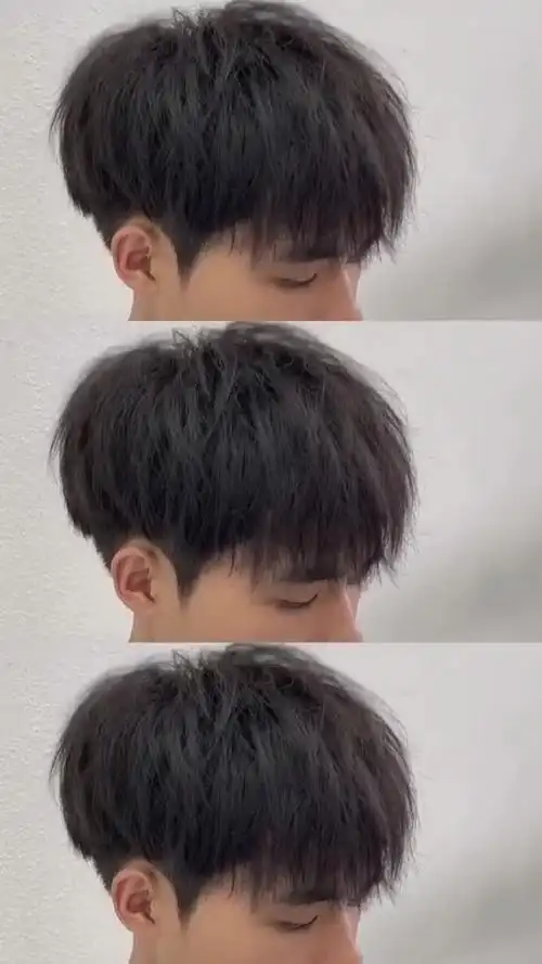 男生烫发#烟花烫#厦门烫发_男士烫发_烟花烫_烫发_发型_万科里攻略_钢