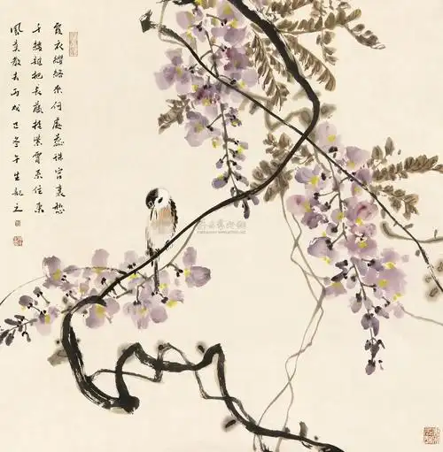 紫藤-中国书画(二)-雅昌拍卖