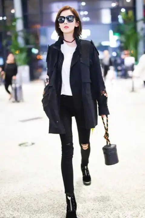 古力娜扎的日常穿搭来了跟她学穿搭绝对不会出错