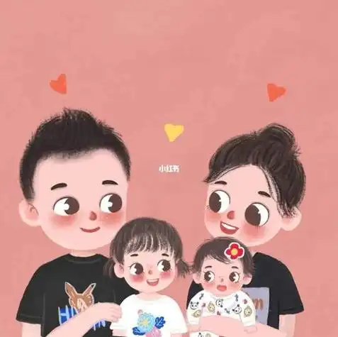 亲子微信头像卡通 卡通头像图片大全 -【爱个性】