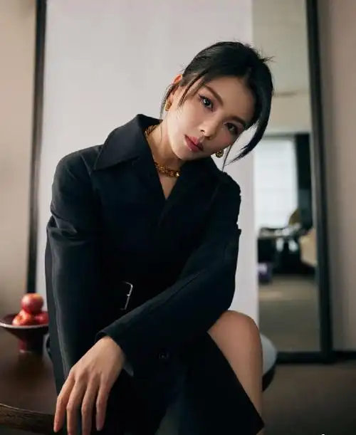 刘涛黑暗荣耀风造型##刘涛大金项链