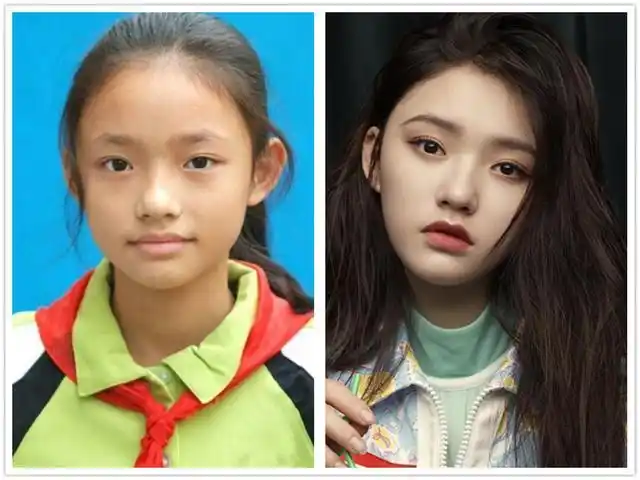40张明星童年对比照,巨石强森头戴花,杨幂4岁演周星驰女儿