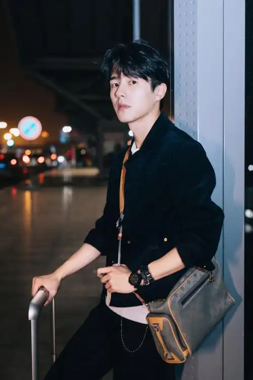 刘昊然##路易威登男装秀